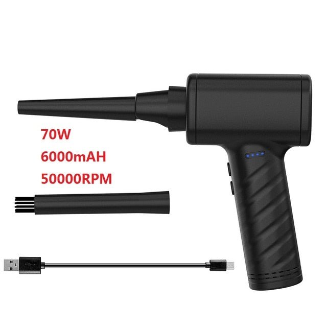 Dedusting Wireless Air Blower W/ Rechargeable Battery