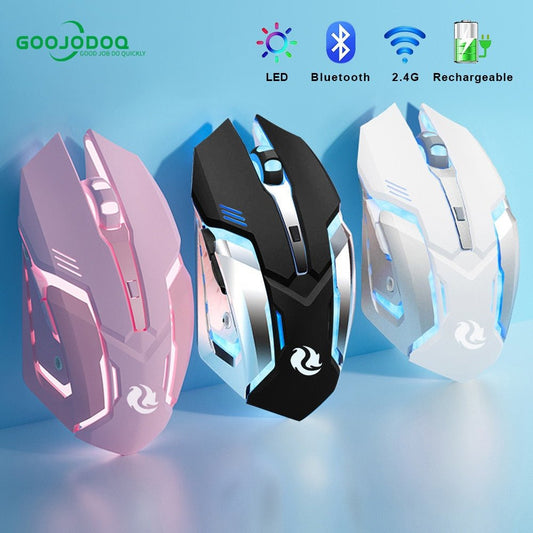 Dual-mode Bluetooth Battery Wireless Gaming Mouse