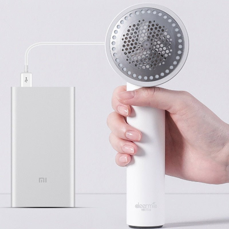 Electric Lint Remover w/ battery sliding mesh net ergonomic