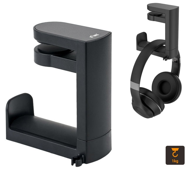 Headphone Holder Bracket Swivel Mounted Hook