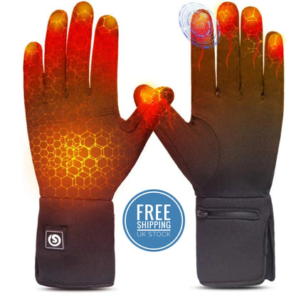 IcePro2 Electric Heated Gloves |Battery|Liners|Winter|CE, FCC, PSE Certified - Icespheric