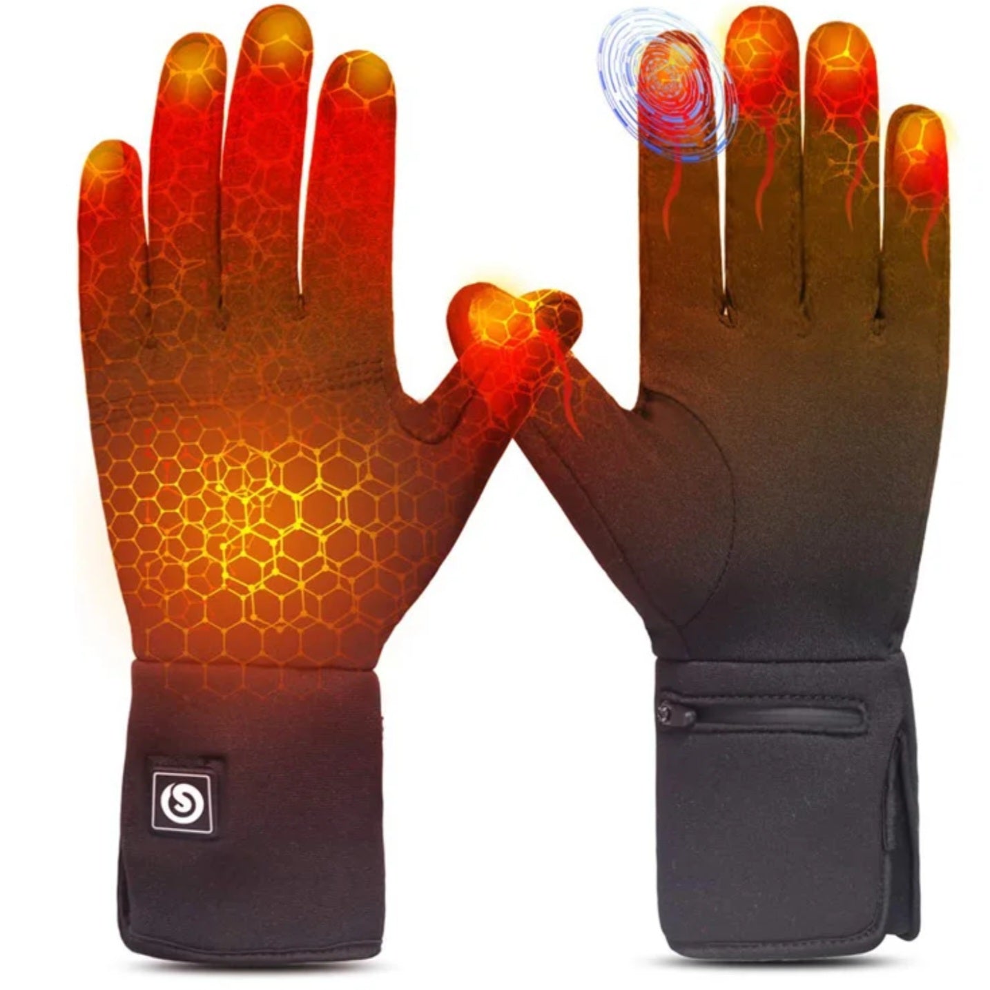IcePro2 Electric Heated Gloves |Battery|Liners|Winter|CE, FCC, PSE Certified - Icespheric