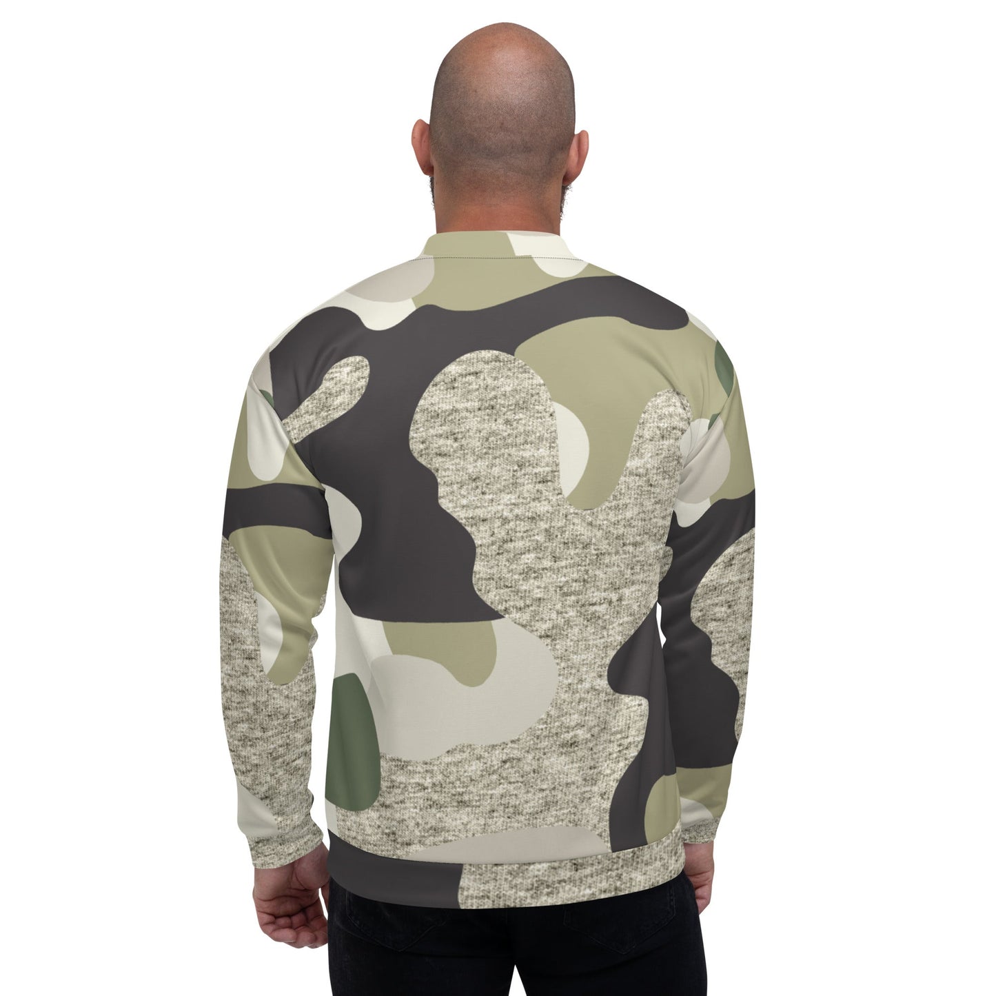 Icespheric Camouflage Unisex Bomber Jacket