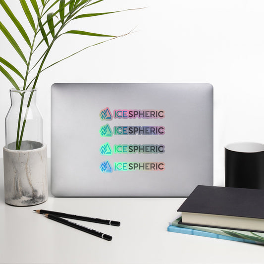 Icespheric Holographic stickers