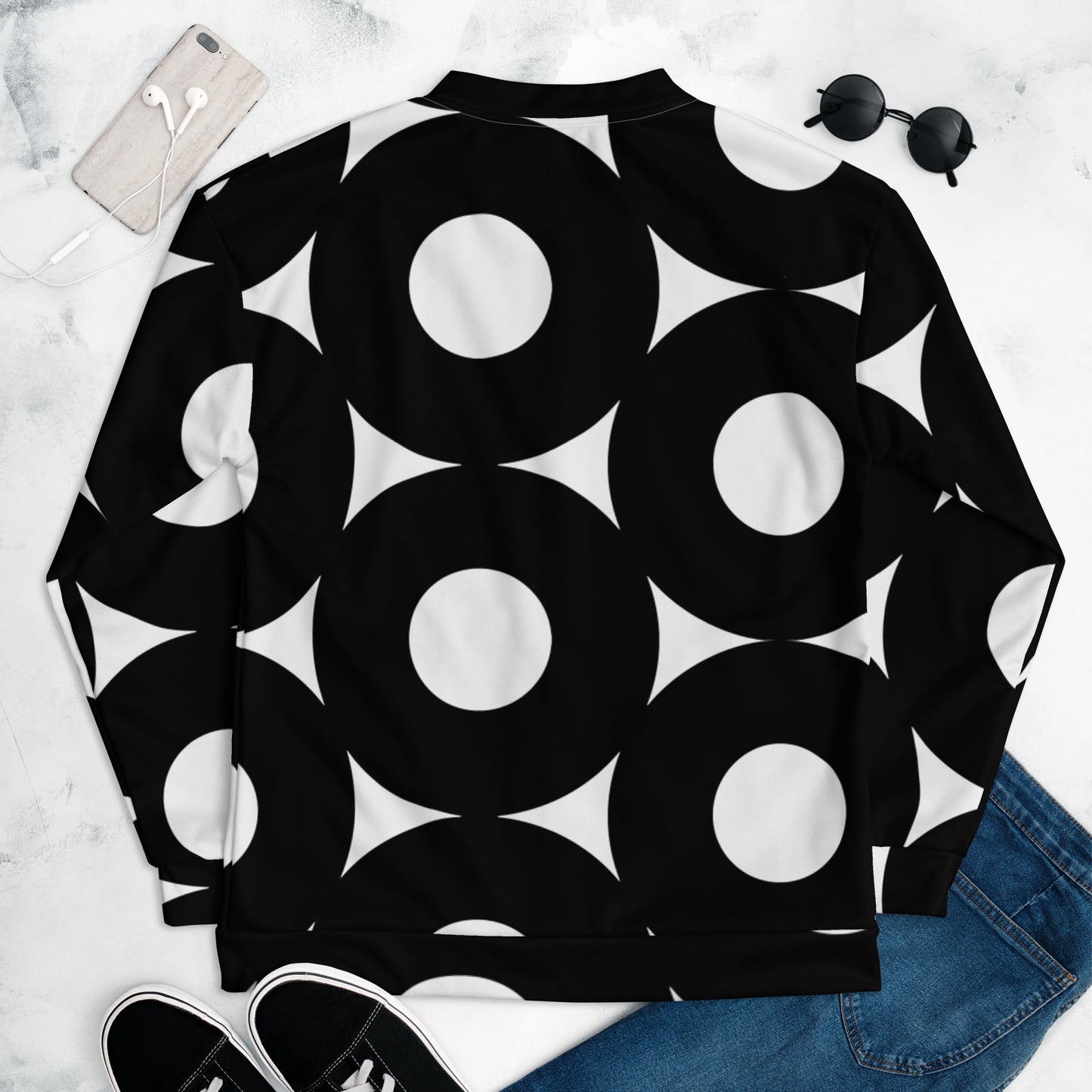 Icespheric Unisex Circle Bomber Jacket