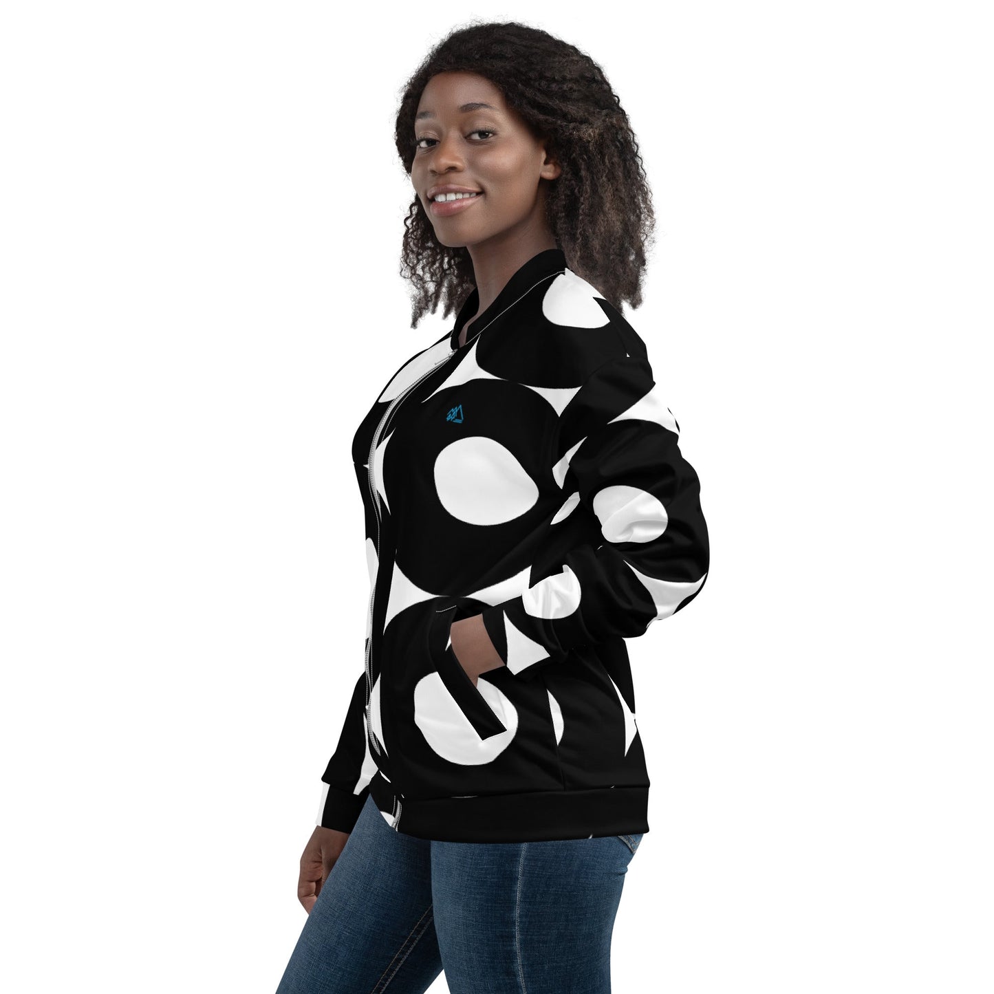 Icespheric Unisex Circle Bomber Jacket