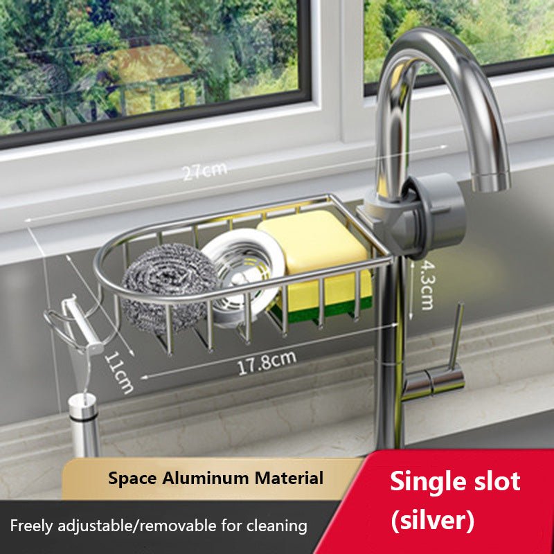 Kitchen Storage Faucet Rack Drain