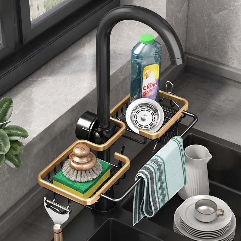 Kitchen Storage Faucet Rack Drain