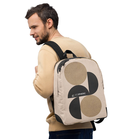 Minimalist Travel  Beige Backpack