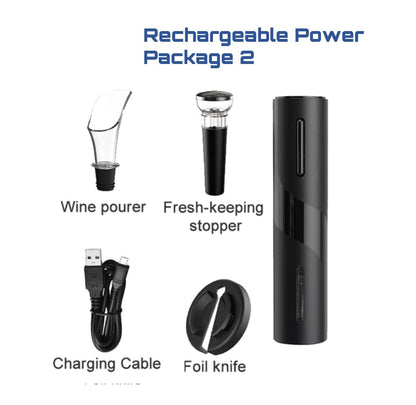 Neohexa Rechargeable Electric Wine Bottle Opener