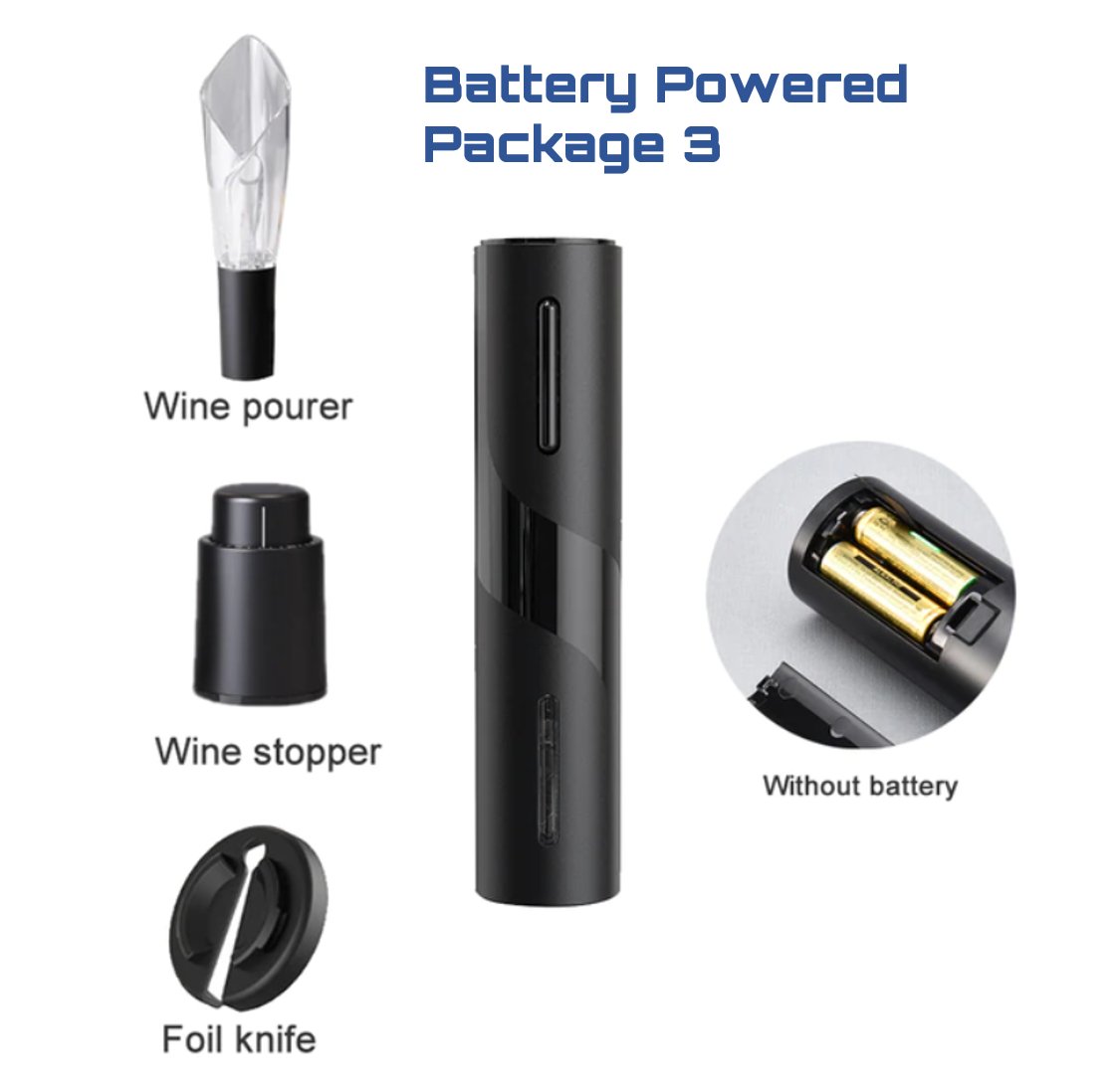 Neohexa Rechargeable Electric Wine Bottle Opener