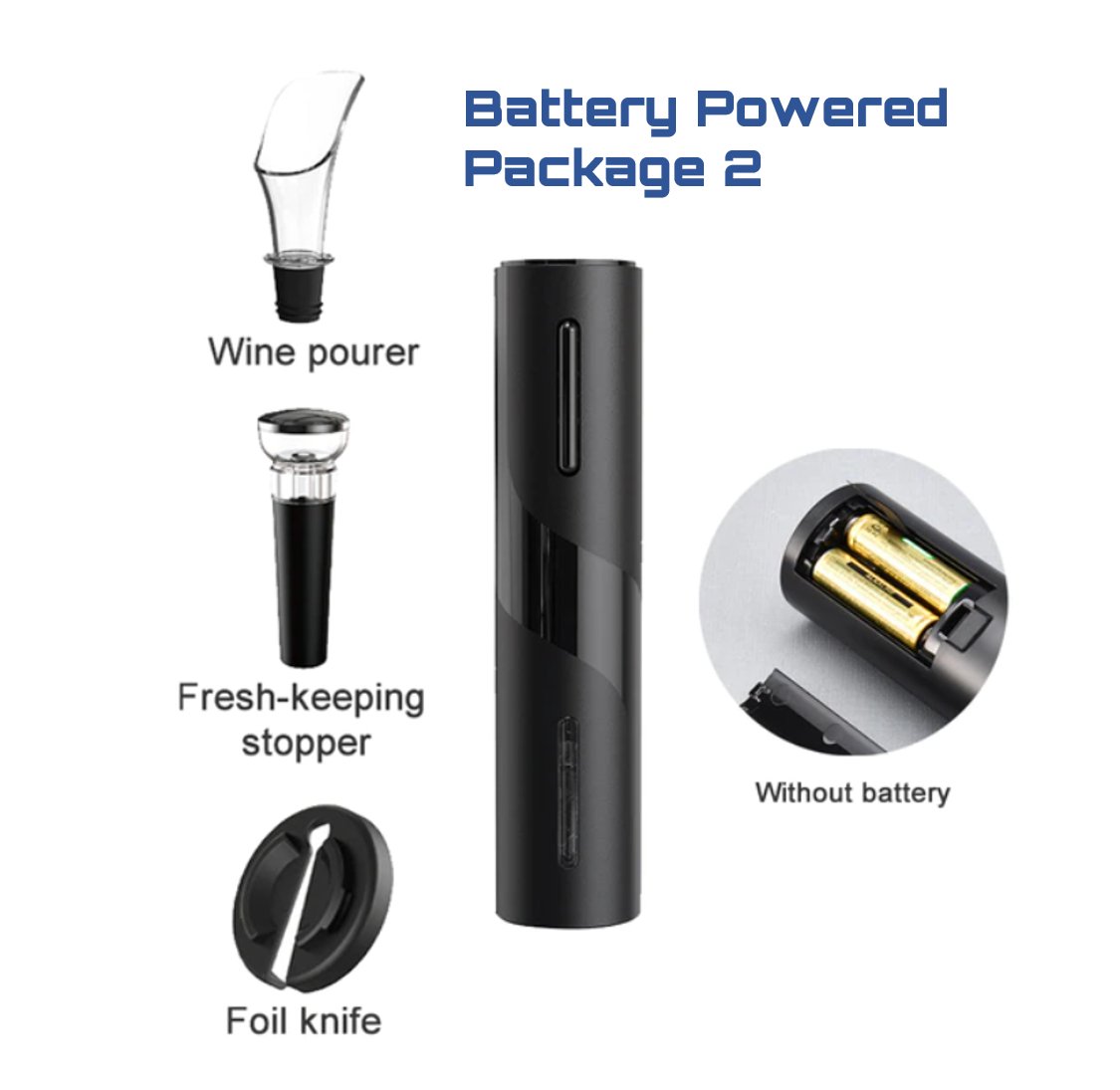 Neohexa Rechargeable Electric Wine Bottle Opener