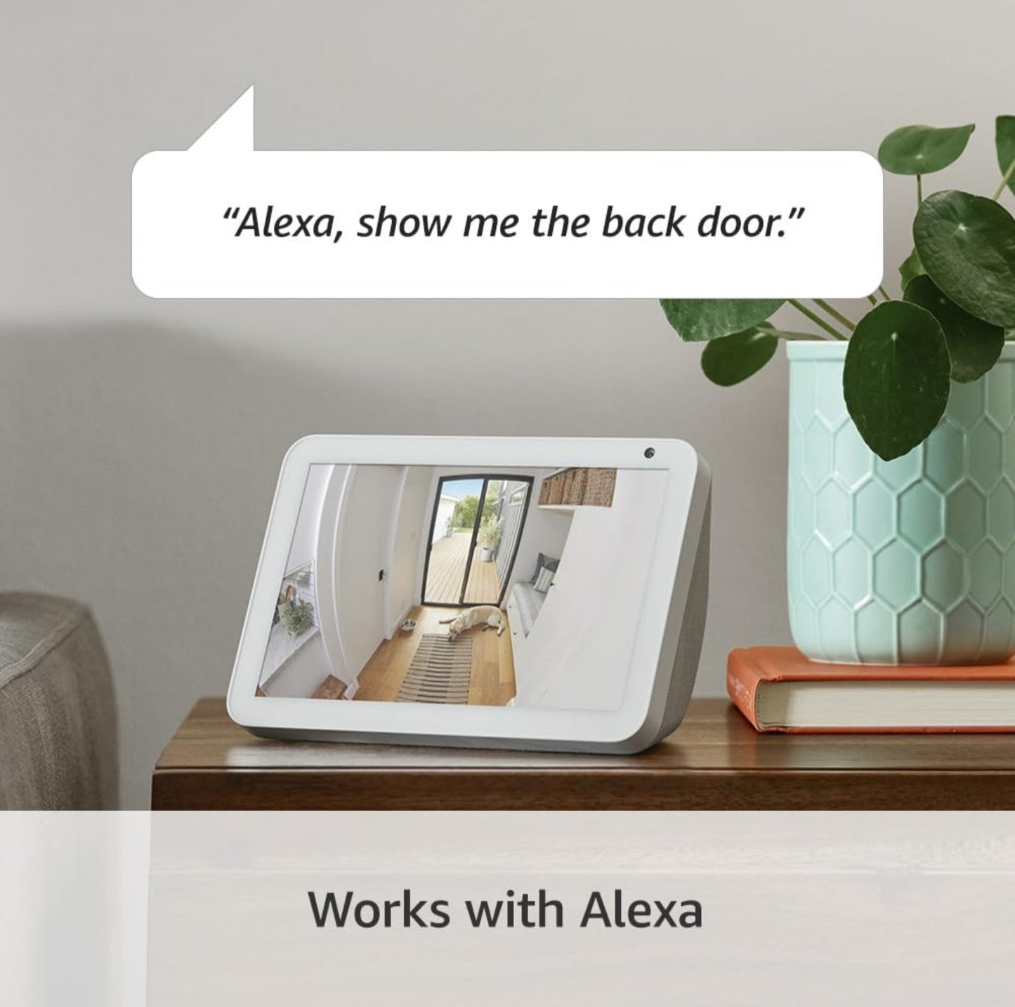 2nd Gen Ring Indoor Wi-Fi Camera FHD1080p W/Alexa | UK Plug | White | Black