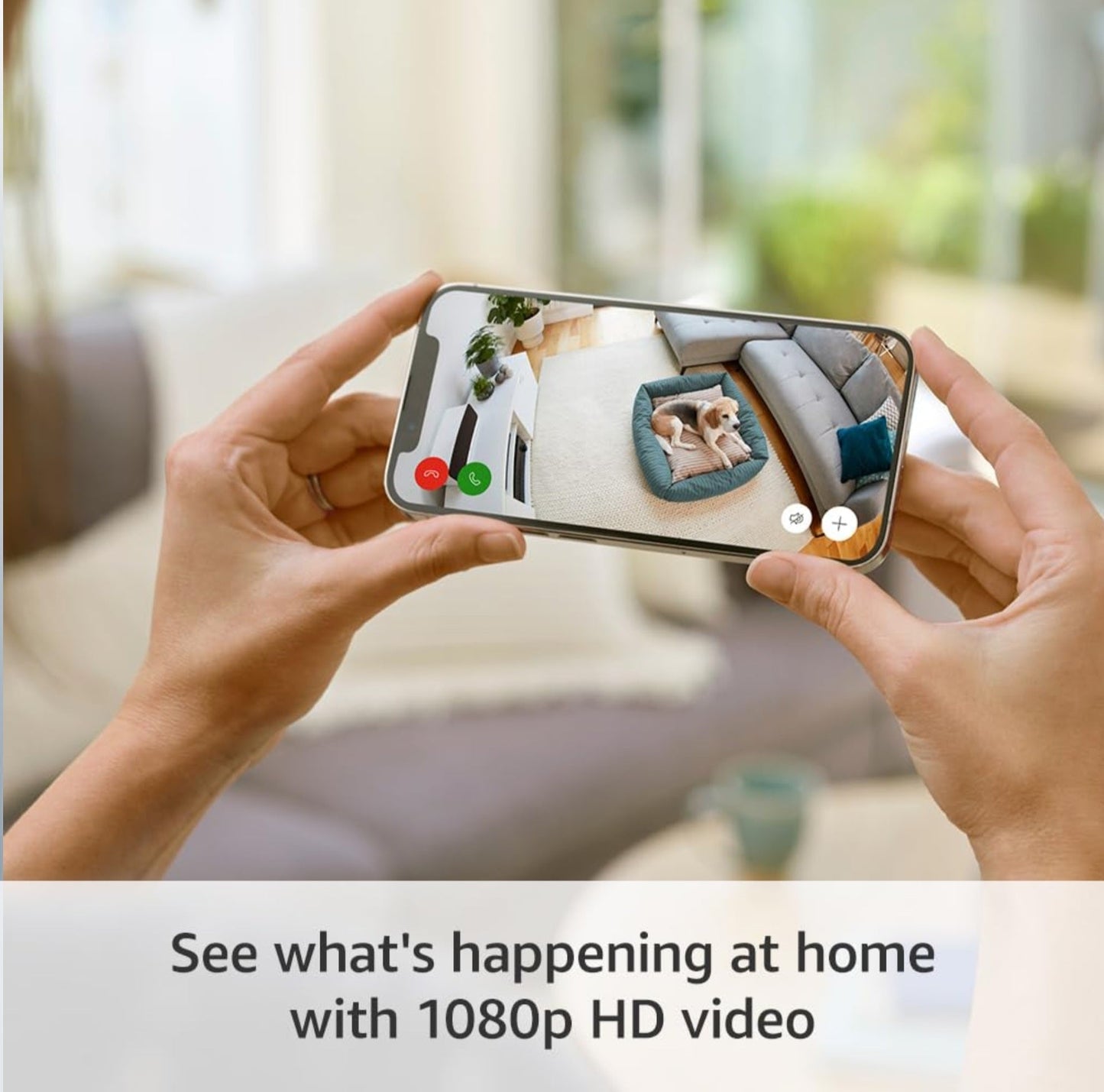 2nd Gen Ring Indoor Wi-Fi Camera FHD1080p W/Alexa | UK Plug | White | Black