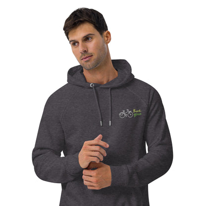 Unisex Eco Raglan Think Green Hoodie