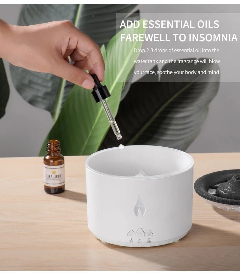 Volcanic Night Light Lamp Fragrance Diffuser Humidifier