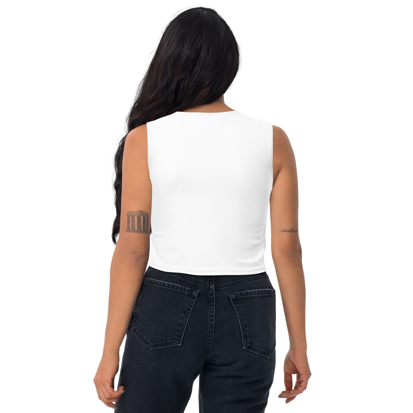 Women's Crop Top - Power Breakfast
